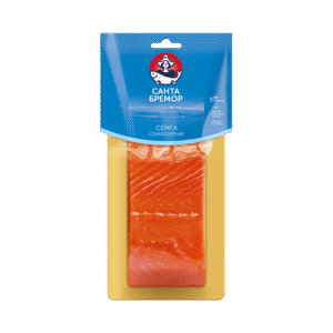 قطعة فيليه سمك السلمون المملحة قليلاً 200 غرام