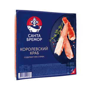 أصابع سلطعون الملك المبردة مع لحم السلطعون الطبيعي، 250 غرام