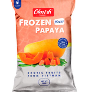 بابايا مجمدة قطع 500g