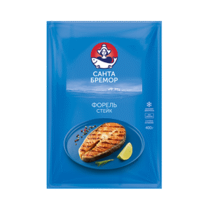 شريحة سمك السلمون المرقط المجمدة 400 غرام