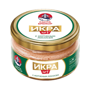 كافيار رقيق مع سمك السلمون المدخن 180 غرام