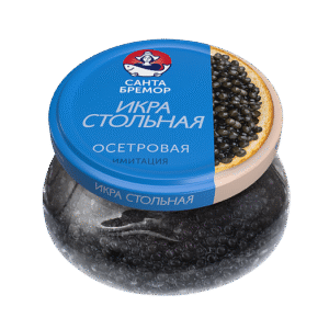 كافيار سمك الحفش "Stolnaya" اسود 230 جم