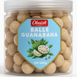 كرات فاكهة القشطة 200 غرام