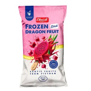 فاكهة التنين مجمد بالعصا